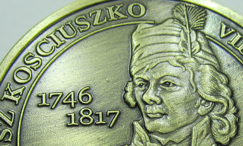 памятная монета 1 Талер Костюшко